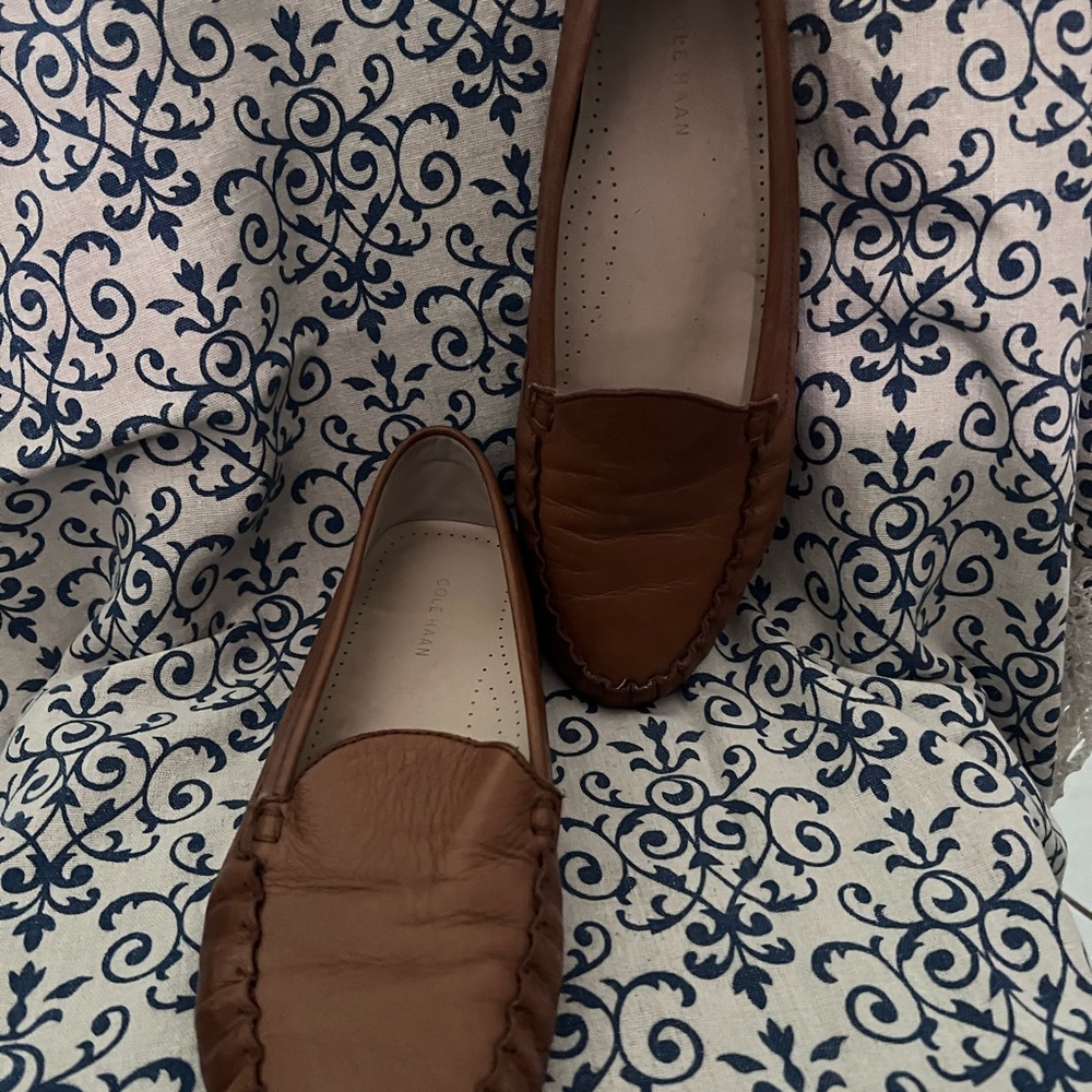 Cole Haan Evelyn Driver Loafers  (Peacon)     Size: 10B